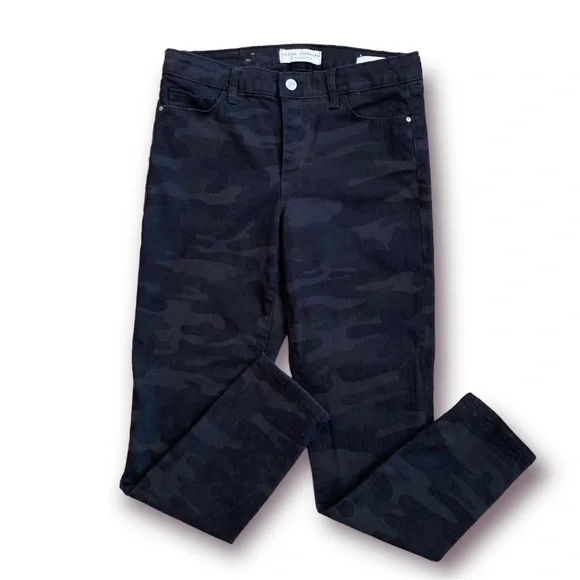 Social Standard by Sanctuary Women’s black camo ankle skinny jeans, Sz 4 - Picture 5 of 13